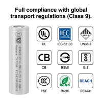 Batterie lithium-ion rechargeable haute décharge 60A Ampace JP40 21700 4000mAh 3.7V pour drone haute puissance et E-aviation ESS