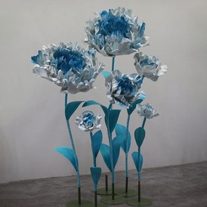 ดอกไฮเดรนเยียสีชมพูขนาดใหญ่ ดอกไม้กระดาษทำมือขนาดใหญ่พิเศษ สำหรับตกแต่งงานแต่งงาน - Product Image 5