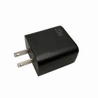Chargeur mural USB-C KEERDA 20W PD à 1 port (prise EU/UK/US) compatible QC3.0, adaptateur secteur de voyage