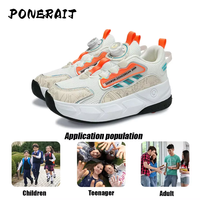 Patins à roulettes 4 roues de haute qualité pour filles nouvelles baskets évolutives avec roues pour le patinage de qualité pour femmes