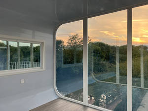 Mini Maison Conteneur Design Moderne Cabine Pomme Préfabriquée pour Bureau Personnel Acier Imperméable pour Villas Resorts Hôtels <span class=keywords><strong>Séjours</strong></span> à domicile - Product Image 5