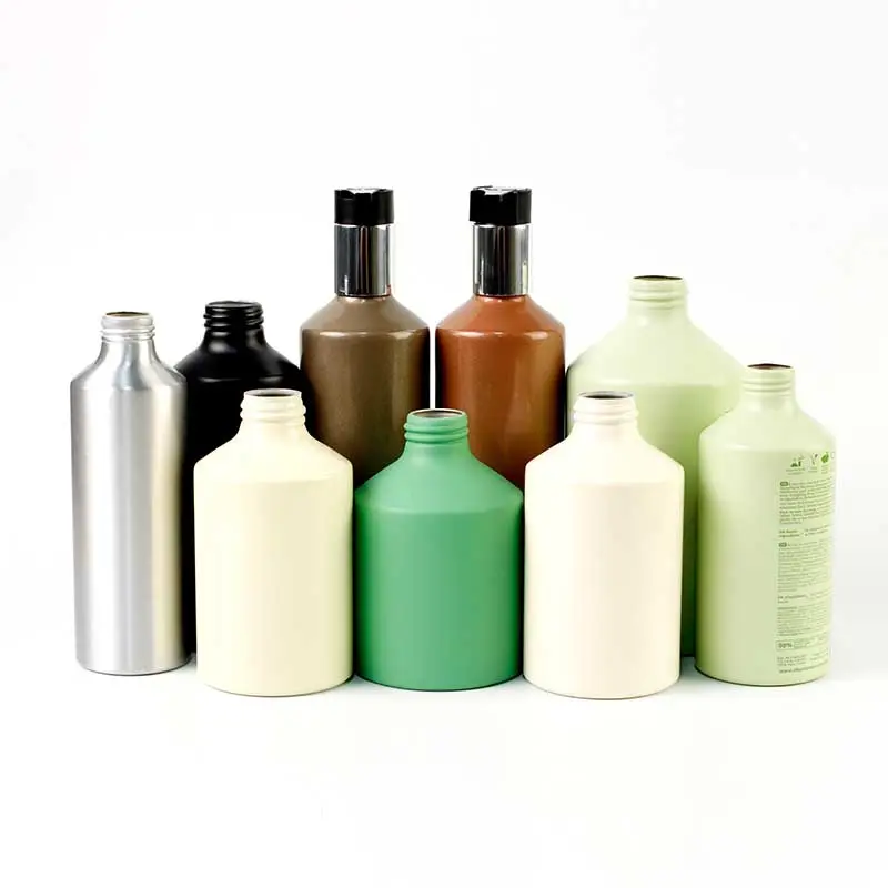 高品質卸売アルミ化粧品ボトル竹シャンプーボトル泡ボトルまつげシャンプー用