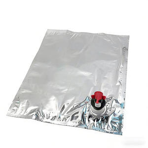 Bolsa de papel de aluminio duradera a prueba de fugas de 3L, mango de sellado térmico con válvula para jugo, cerveza, café, vino, empaquetado en una caja de bolsa - Product Image 1