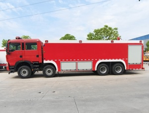 <span class=keywords><strong>Camion</strong></span> de pompiers Howo robuste avec réservoir de mousse et d'eau pour le sauvetage, <span class=keywords><strong>camion</strong></span>-citerne, moteur de lutte contre l'incendie, fabricant de camions de pompiers - Product Image 2
