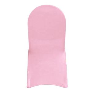 Chine Vente en gros Housses de chaise Gris Rose vif Housse de chaise de banquet en spandex pour événements de mariage Housse de chaise de fête - Product Image 4