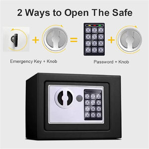 Caja Fuerte Digital Electrónica Clásica y Resistente para Oficina, Caja de Seguridad Oculta para Objetos de Valor, Mini Caja Fuerte de Seguridad - Product Image 4