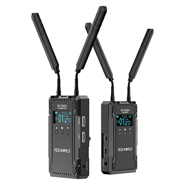 DF Wholesale Full Duplex Intercom for FEELWORLD W1000H Wireless  Video Transmission System Include Transmitter Receiver