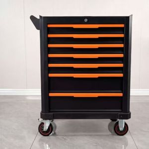 Gabinete de Herramientas Móvil de Alta Resistencia con 3 Cajones |   Rieles de Rodamiento de Bolas, Construcción Soldada, OEM Personalizable, para Talleres de Reparación de Automóviles # Nueva Llegada - Product Image 4