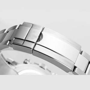 Reloj Mecánico Cronógrafo de Alta Calidad al por Mayor, Acero Inoxidable 904L, ETA 4130, con Gemas de Arcoíris y Diamantes - Product Image 5