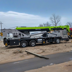 Bon prix, grue sur camion Zoomlion 25 tonnes d'occasion ZTC251V avec moteur et boîte de vitesses, prix bas à vendre - Product Image 2