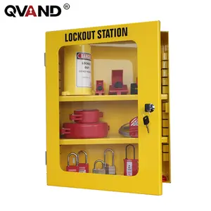 QVAND LOTO Industrial Safety Management Master Lock Lockout Station Cabinet Tagout Equipment