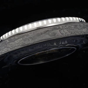 Reloj de Fibra de Carbono con Diseño de Tinta Negra para Hombre, Serie 2025, Diseño Minimalista, Sofisticado y Atrevido, Ideal para Viajes de Negocios - Product Image 5