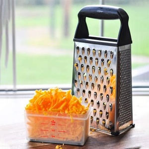 Mini Multi-Function Stainless Steel Four-Sided Grater Smart <b>Kitchen</b> Tool for Vegetable Potato Cheese Grating Daily Utensils - Product Image 2