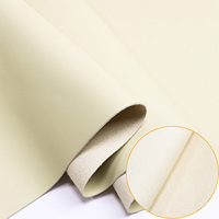 Cuir synthétique microfibre grain nappa doux pour housses de siège auto, tissu d'ameublement automobile respirant et végétalien
