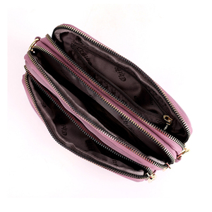 OEM可以定制新款奢华女包，复古斜挎包和时尚多层小方包 - Product Image 3