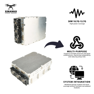 Module Ant-<span class=keywords><strong>Drone</strong></span> 10.7G-12.7G 50W Amplificateur de puissance de <span class=keywords><strong>signal</strong></span> numérique LORA large bande GaN DC-28V Système de défense anti-<span class=keywords><strong>drone</strong></span> RF - Product Image 1