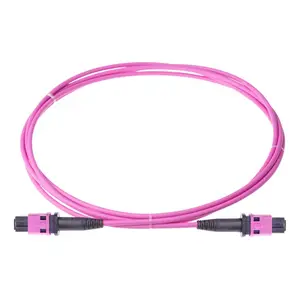 Cabo de remendo de fibra óptica Mpo 9/125 LSZH Om4 Sm 3.0mm de alta qualidade