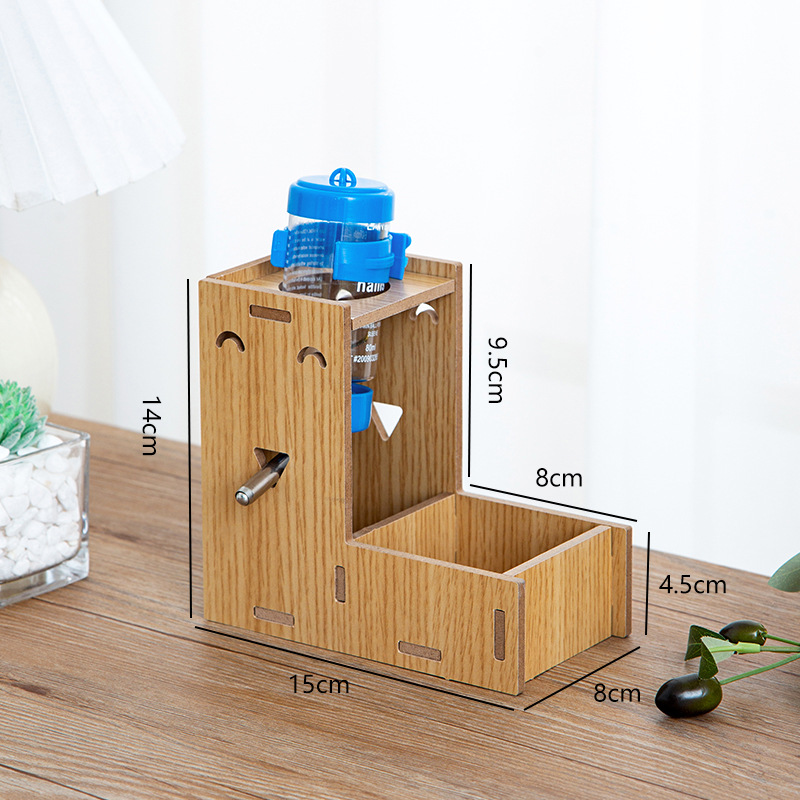 B:blue kettle+water and food