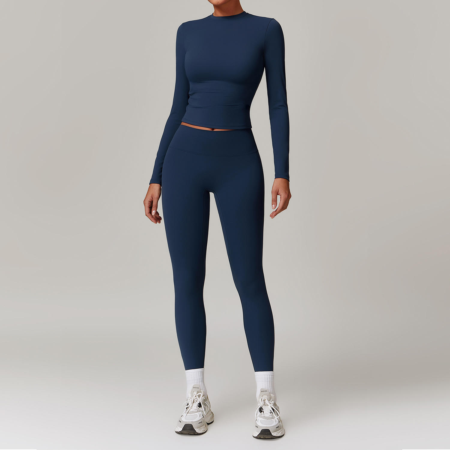 NAVY  top and leggings