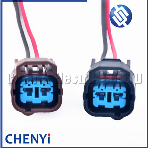 ปลั๊กโซลินอยด์สำหรับ Kubota เซ็นเซอร์วัดอุณหภูมิน้ำกันน้ำสำหรับรถยนต์2ขา - Product Image 1