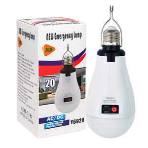 <span class=keywords><strong>Ampoule</strong></span> <span class=keywords><strong>LED</strong></span> électrique rechargeable AC/DC alimentée par batterie au lithium avec USB - Product Image 2