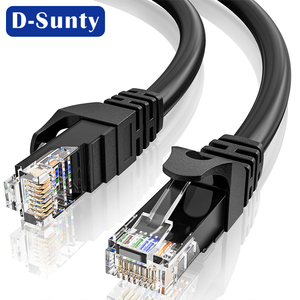 Cat6 UTP Patch Cord CCA Conductor PVC Jacket <b>RJ45</b> Unshielded Ethernet <b>Cable</b> for Home Office Computer Router LAN Connection - Product Image 6