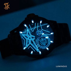 Top Brand Luxury Sport Rose Gold Mechanical <b>Watches</b> Leather Strap <b>Skeleton</b> <b>Automatic</b> Waterproof <b>Watches</b> for Men - Product Image 3