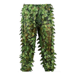 Combinaison de chasse d'hiver professionnelle avec motif de feuilles 3D, veste et pantalon de chasse pour hommes, pour la forêt et la montagne - Product Image 5