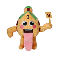 Peluche personnalisée avec logo, jeu de poupée mignon, accessoire de jeu, 67 bleu, maison de poupée n° 9 peluches de personnages de dessins animés et d'anime