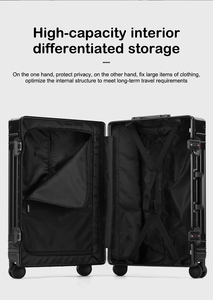 Maleta de Viaje Personalizada, de <span class=keywords><strong>Aluminio</strong></span>, Gran Capacidad, de Metal Puro, en Oferta - Product Image 4
