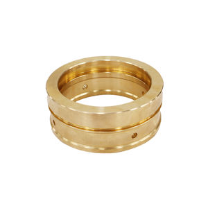 ZCuZn25Al6Fe3Mn3 Manguito de acero mecanizado CNC Buje de bronce de 274mm para aplicaciones de maquinaria industrial - Product Image 1