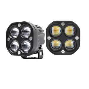 ไฟส่องสว่างสำหรับรถยนต์รุ่นใหม่ IOL MX-WL3-001 12V รูปทรงสี่เหลี่ยม สีเหลืองอำพัน ขนาด 3 นิ้ว ไฟ LED สำหรับรถแทรกเตอร์และรถบรรทุก - Product Image 3
