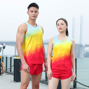 Men's Breathable <b>Running</b> <b>Singlet</b> Performance Marathon Vest Lightweight Athletic Training Tank Top for Gym Outdoor <b>Running</b> Sports - Product Image 2