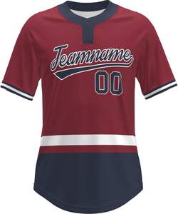 Camiseta de béisbol personalizada, camisetas deportivas personalizadas para hombres_mujeres_jóvenes_preescolar, nombre y número cosido o impreso, logotipo - Product Image 4