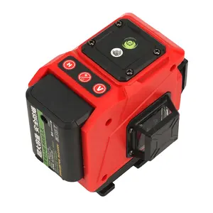 Lazer Level Red Beam Laser Cross 16 Line Selbst nivellierend 4D Auto Rotary Konstruktion Nivel Laser Level 360 Grad Werkzeug maschine