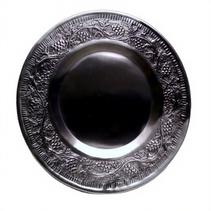 JM INTERNATIONAL Plateau de service marocain de 12 pouces Modèle JM-143 - Product Image 1