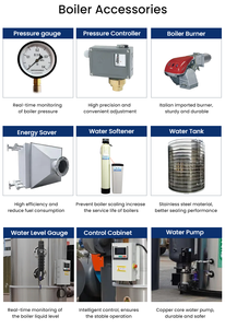 <span class=keywords><strong>Chaudière</strong></span> à vapeur verticale au gaz naturel ou au mazout de 900 kg (1,5 tonne) pour l'<span class=keywords><strong>entretien</strong></span> des produits en ciment - Product Image 6