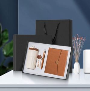 Custom Logo Business Gift Set Stainless Steel Digital Display Coffee Mug Notebook Signing <b>Pen</b> for Promotion - Product Image 3
