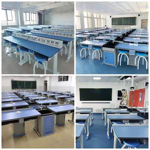 학교 실험실 작업대, 교사 시연 테이블, 생화학, 물리학, 알루미늄-플라스틱 실험 테이블 - Product Image 6