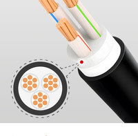 YJV Niederspannungs-0,6/1kV-XL-PE-Kabel 3*2,5mm Kupferleiter PVC-Ummanteltes Stromkabel ISO9001/CCC für Stromversorgung