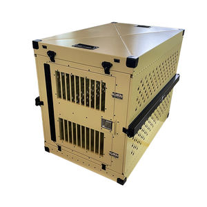 Caja plegable para perros XXL de aluminio de 48 "para jaula de perrera grande para perros Rottweiler - Product Image 5