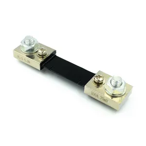 Shunt FL-2 eksternal, resistor Shunt pengukur arus 50A 100A 75mV untuk voltmeter amp digital