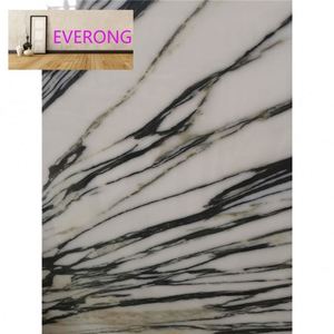 Dalles de <span class=keywords><strong>marbre</strong></span> chinois Arabescato <span class=keywords><strong>moins</strong></span> <span class=keywords><strong>cher</strong></span> <span class=keywords><strong>marbre</strong></span> blanc avec veine d'or noir - Product Image 2