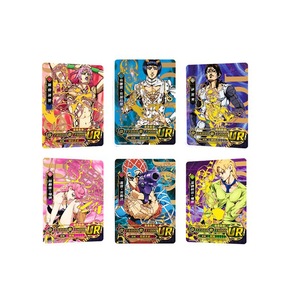 การ์ดผจญภัยที่แปลกประหลาดของไดโนเสาร์ตัวน้อยการ์ดลมสีทองแฟลช SSP แบบปั๊มลายอนิเมะ - Product Image 6