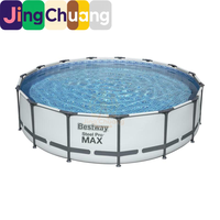 Piscine Jingchuang56488 avec support rond, piscine familiale, grande piscine extérieure