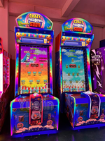 Machine de jeu vidéo d'arcade de réservoir de poissons fou à pièces armoire en métal langue anglaise Type de boxe échange de billets divertissement