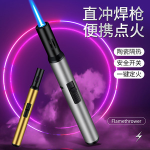 Pistolet à flamme directe au butane, coupe-vent, portable, pour camping en extérieur - Product Image 4