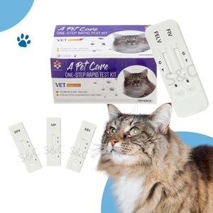 한 단계 의료 진단 장비 고양이 <span class=keywords><strong>Mycoplasma</strong></span> Haemofilis 동물 고양이 애완 동물 건강 실험실 신속 테스트 키트 - Product Image 4