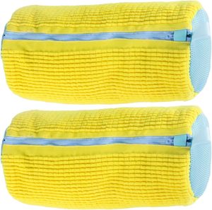 Portable Travel Microfiber Shoe Washing <b>Bag</b> Tear Resistant and Reusable with Large Capacity for Shoe Washing Machine Use - Product Image 1