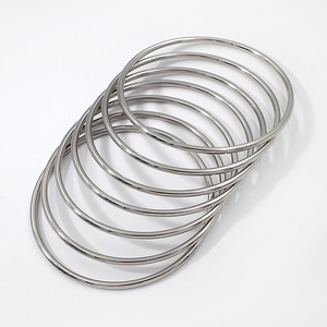 Bán buôn cổ điển tối giản của phụ nữ thép không gỉ xỉn miễn phí 18K mạ vàng <span class=keywords><strong>Bangles</strong></span> Vòng đeo tay thiết lập Phụ kiện thời trang - Product Image 3